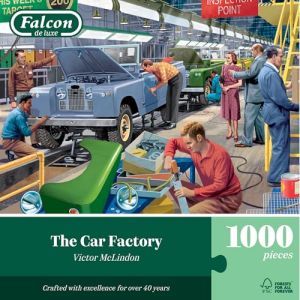 Puzzle 1000 pièces : L'Usine Automobile