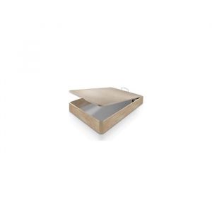 LIT COFFRE TRESOR 140x190 Chene Clair