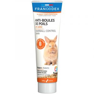 Francodex Anti-boules de poils en pâte tube de 100 g pour rongeur