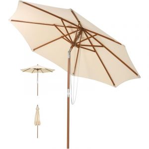 Parasol de jardin extérieur 270cm sans base
