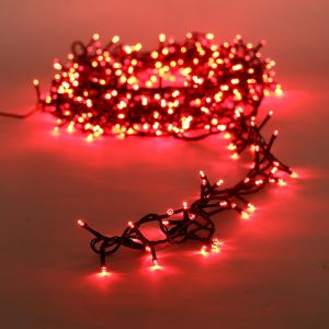Fomax Guirlande clignotante 500 LEDS 25M - Rouge