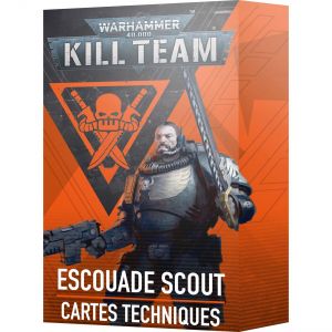 Games Workshop Jeux de soci&eacute;t&eacute; Warhammer 40k - Kill Team Datacards Escouade de Scouts (Fr)
