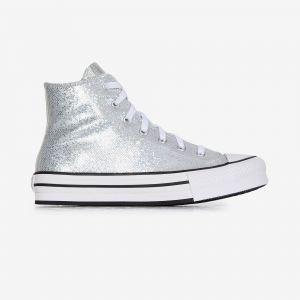 Converse Chuck Taylor All Star Lift Hi Argent