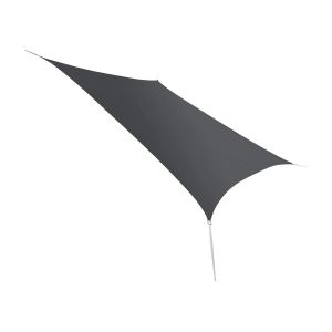Voile D'ombrage Rectangulaire First 2,00 X 1,40 M Ardoise Neuf