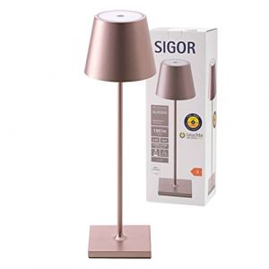 SIGOR - Tischleuchte NUINDIE Mini 25 cm Dekoration 1 ct Rosegold (96.99 &euro; / 1 ct)