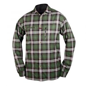 Hart Hunting Chemise Manche Longue Ituren S Green / Grey