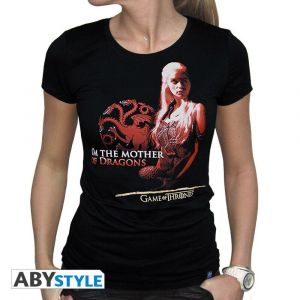 Abystyle Game of Thrones - Mother of Dragons Tshirt for Women Black