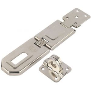 Moraillon et loquet Smith & Locke en nickel 158mm