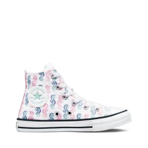 Converse Chaussures Chuck Taylor All Star montantes Collection Under The Sea WHITE/PINK - Taille 27