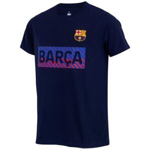 T-shirt - FC Barcelone - Barça - Bleu - Manches courtes - Respirant