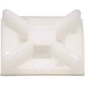 Tru Components Embase de fixation 1571804 transparent 50 pc(s)