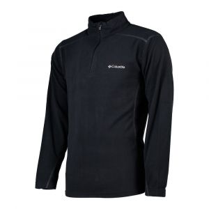 Columbia Klamath Range II Pull en polaire avec demi-zip Homme, black M Sweats escalade