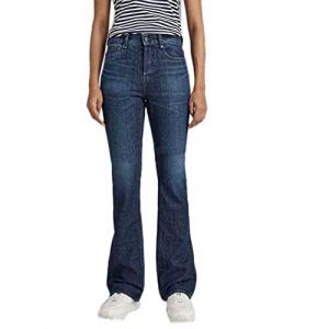 G-Star Raw RAW Jean Noxer Bootcut Femme,Bleu (worn in ocean reef D21437-B767-D348), 27W / 32L
