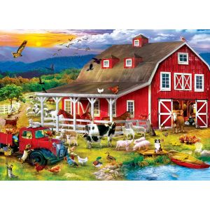 Master pieces Puzzle 1000 pièces : MasterPiece Gallery - La foule de la basse-cour