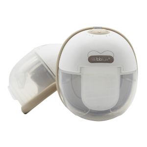 Tire lait double Mumflöw portable chauffant 2-en-1 - Blanc