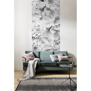 Komar Papier peint Shades Black & White Panel
