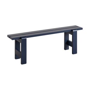 Image de Hay Banc Weekday / L 140 cm - Bois bleu en bois