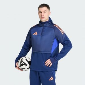 Adidas Sweat de football tiro25c wintop homme bleu foncé