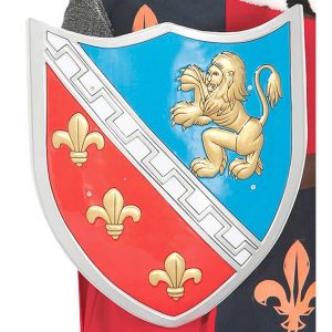 Ruedelafete Grand BOUCLIER médiéval de roi 56cm