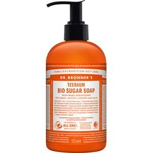 Image de Dr Bronner's Savon Au Sucre Arbre à Thé - 355 ml