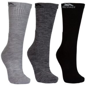 Trespass Chaussettes JACKBARROW - Hommes (41-44 FR) (Gris / Noir) - UTTP4509