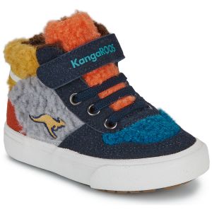KangaROOS Baskets montantes enfant Kavu Shady Fur EV Multicolore - Taille 21,22,23,24,25,26,27,28,29,30