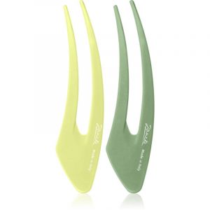 J&auml;neke Hair Clip pasadores para cabello Green 2x15 cm