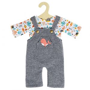 Heless 2215-Vêtements de poupée au Design Wal Bobby, 10209536, Multicolore