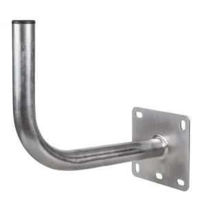 Maclean MCTV-925 Support d'antenne pour antenne parabolique Support Mural Support de Poteau Support Mural Montage Mural (Distance Murale de 40 cm)