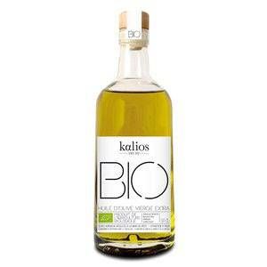 Image de Kalios Huile d'olive vierge extra bio de Grèce - Bouteille 50cl