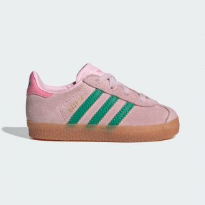 adidas Original Chaussure lacets &eacute;lastiques Gazelle Comfort Closure Enfants, pointure 25&frac12; - Taille 25&frac12;