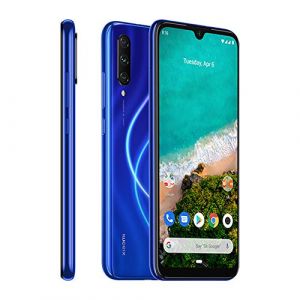 Image de Xiaomi Mi A3 s 4 Go de RAM + 64 Go de ROM, écran de 6.008 Pouces, processeur Octa-Core, Téléphones Mobiles Avant et Arrière à 32 MPA et 48MP AI Version Globale (Bleu)