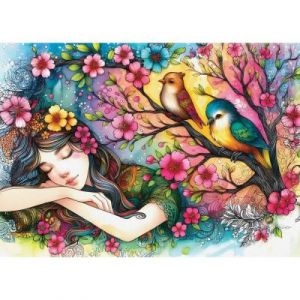 Puzzle 1000 pièces : RÊVER EN FLEUR