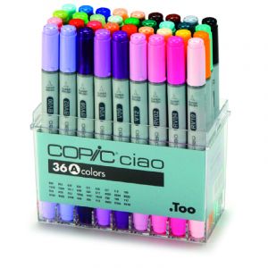 Copic Coffret Ciao, 36 couleurs