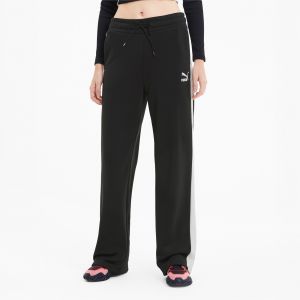 Puma Classics Wide Leg Pants Pantalon De Jogging Femme Black FR : S (Taille Fabricant : S)