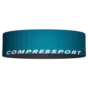 Compressport Mixte Libre Ceinture de Course &agrave; Pied Unisexe Adulte, Mosaic Blue/Magnet