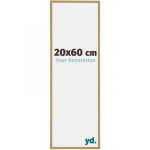 Yd. - Cadre photo 20x60 - H&ecirc;tre Clair - Plastique - Evry