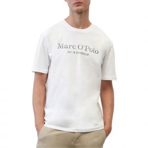 Marc O'Polo T-Shirt marine / blanc naturel - Couleur Marine / Blanc Naturel - Taille XXL