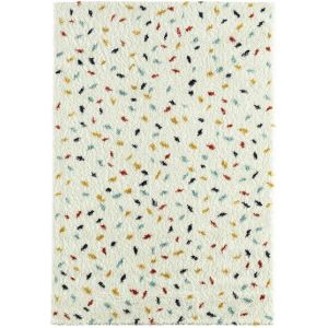 Nazar Tapis pour enfant multicolore motif confettis 140 x 80 cm Tipi Rugs