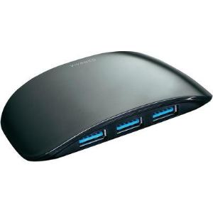 Vivanco 28360 - Hub 4 Ports USB 3.0 avec adaptateur secteur