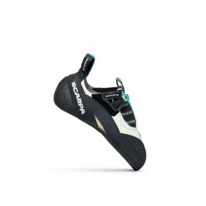 Scarpa Vapor S Wmn - Chaussons escalade femme Dust Gray / Aqua 37.5