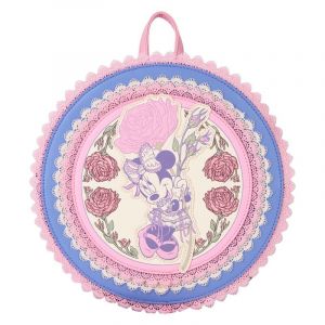Mini Sac À Dos Disney de Mickey & Minnie Mouse - Loungefly - Minnie Maus - Floral - pour Femme - multicolore