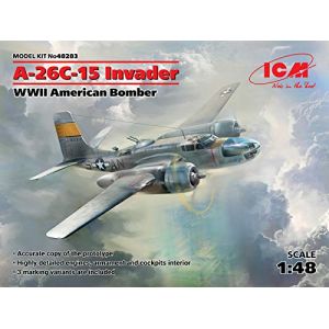 ICM Maquette Avion A-26?-15 Invader Wwii American Bomber