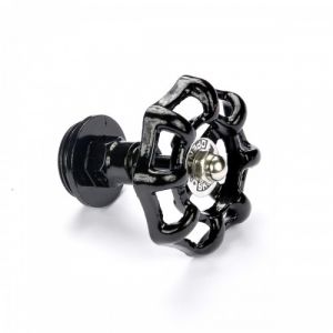 Valve Mytube diam&egrave;tre 25 mm noir - Sans Marque