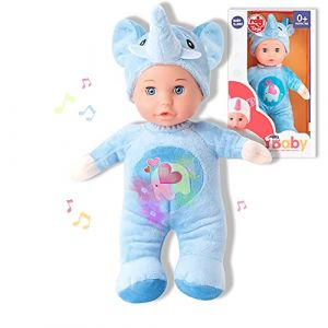 Reig Musicales Baby Doll 30 cm Elephant Fluffy toy Blue (30 cm)