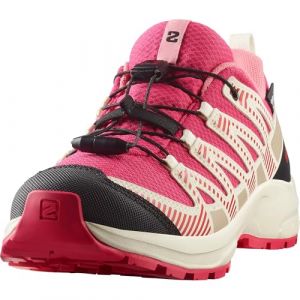 Salomon XA Pro V8, imperméable Junior, Rouge/Va, Chaussures de randonnée polyvalentes pour Le Confort, idéales pour Les randonnées et Le Trail Running Lors d'aventures en Plein air. 3.8