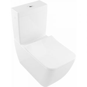 Villeroy & Boch Venticello WC lavable 4612R0, 375x700 mm, DirectFlush (non lavable), sur pied, Coloris: C&eacute;ramique blanche plus - 4612R0R1
