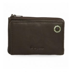 Pepe Jeans Badge, Marron, única, Porte-Monnaie Porte-Monnaie
