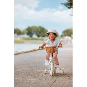 Casque vélo enfant crème Taille XS
