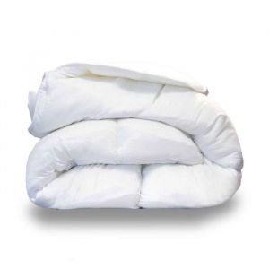Couette Légère Luxe Plume 200x200cm 100% Plumes Naturelles de Canard garnissage 200g/m2
